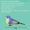 1Pcs Artificial Feathered Bird For Garden And Landscaping Decoration