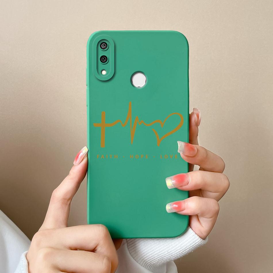 For Huawei Y9 Prime Y9S Y9A Case New Design Soft Liquid Silicone Camera Protection Phone Covers For Huawei Y9 2019 Y 9 Funda