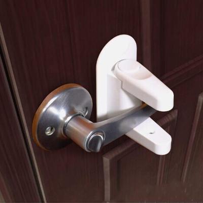 2Pcs Improved Childproof Door Lever Lock Prevents Toddlers From Opening Doors
