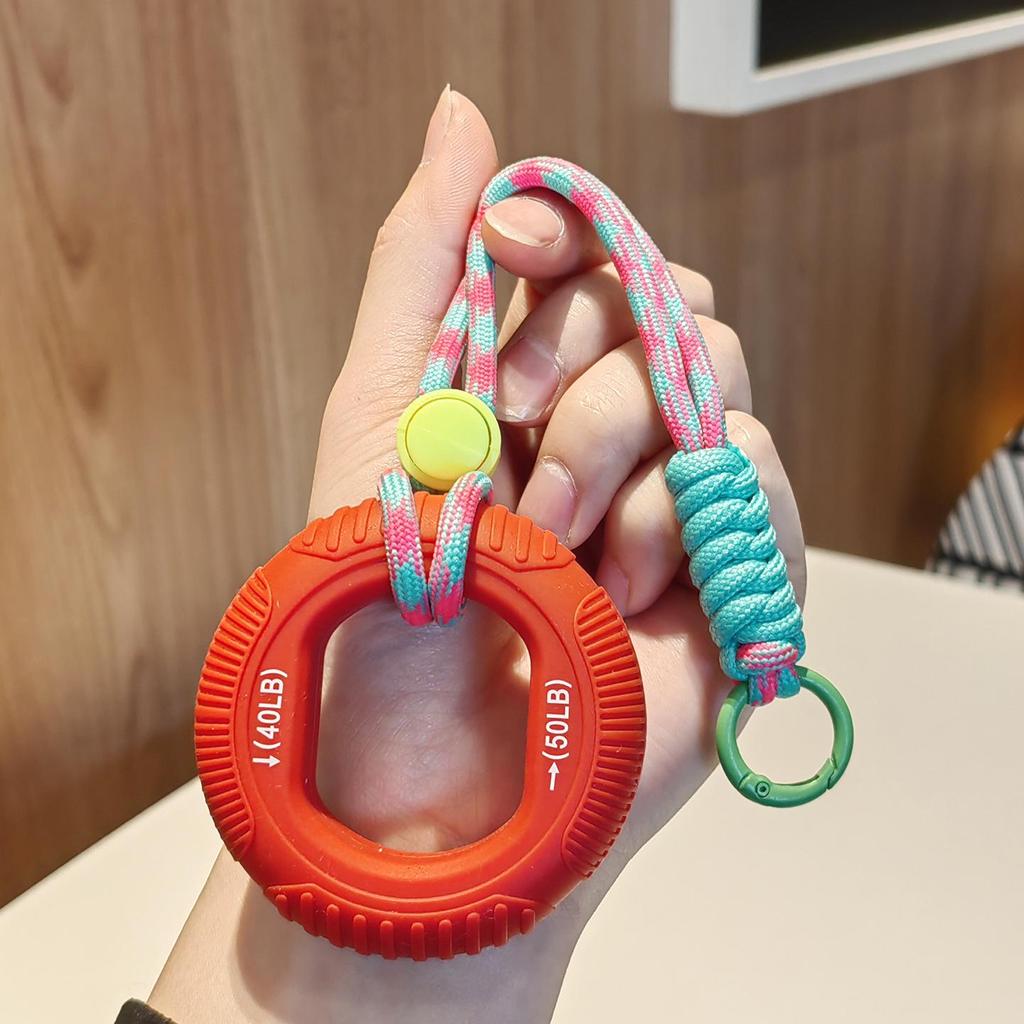 Creative Grip Strengthener Keychain: Fun Fitness Pendant & Couple Ornament - Perfect as a Backpack Accessory or Small Gift