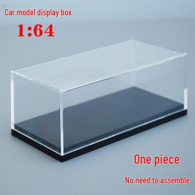 1:64 Scale Car Model Acrylic Display and Dust Storage Box Compatible with MiniGT, Hot Wheels, Tomica