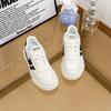 Little White Shoes Girls Versatile Spring and Autumn Flat Thick Soles 2025 Summer New Design Sense Burst Casual Dad Sports Shoes