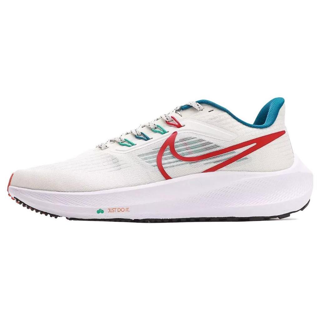 Nike Men's Air Zoom Pegasus 39 Summit White Washed Teal University Red FD4322-161