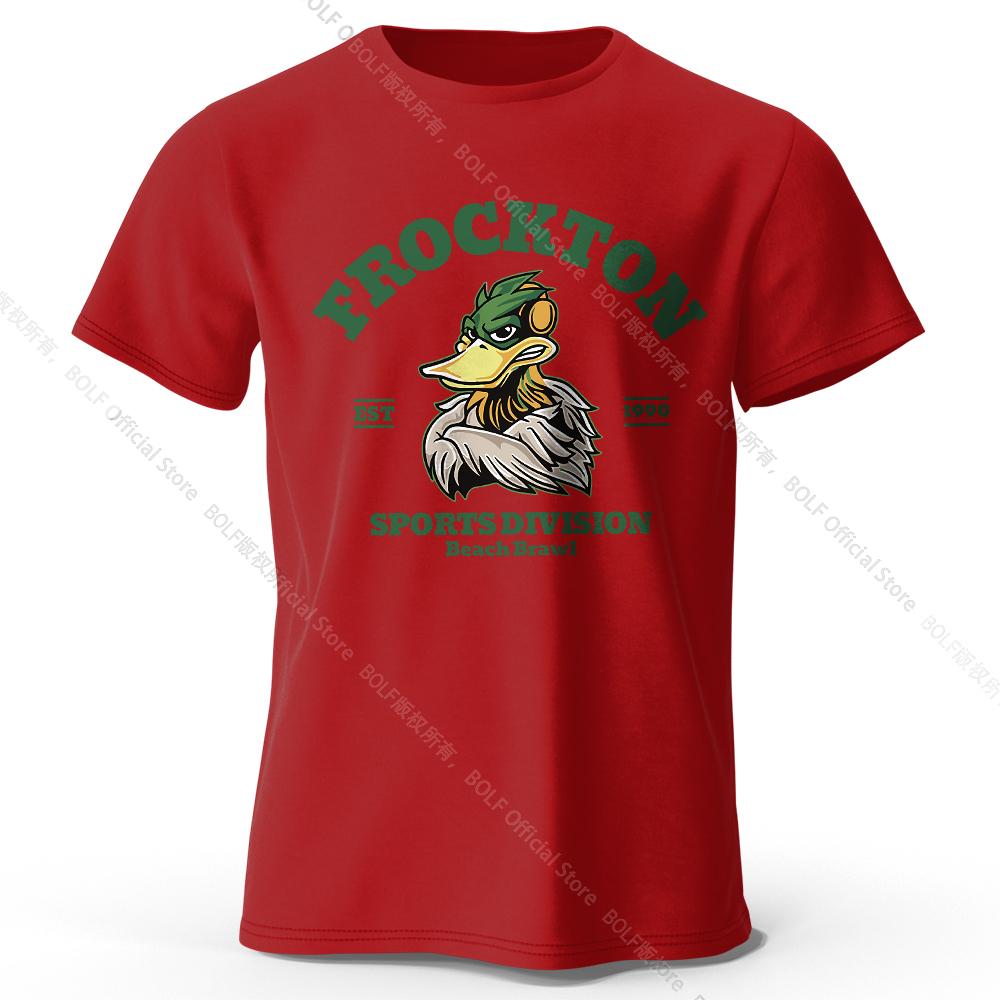 

Frockton Printed T-Shirt 100% Cotton Oversized Vintage Graphic Tees for Men Women Summer Tops Americana Streetwear XXXL вино красного