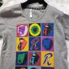 [USED] The Rolling Stones glamb t-shirt, grey 2