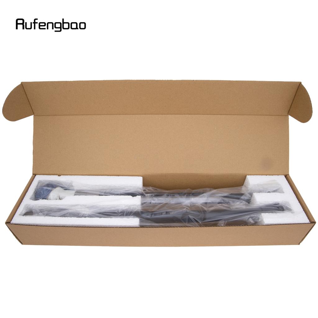 Blue Hat Resin White Skull Head Walking Cane Fashion Decorative Steel Stick Gentleman Elegant Cosplay Cane Knob Crosier 94cm