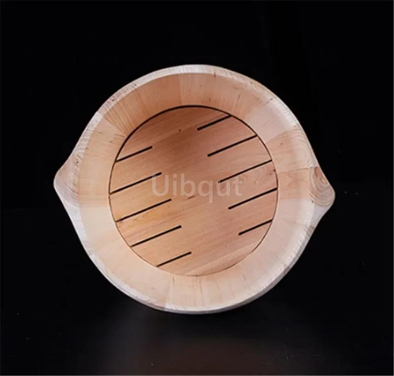 Bamboo Steamer Steamed Rice Wooden Barrel Rice Steamer Dim Sum Dishes Fish Vegetables Food Kitchen Ware Steamer Basket
