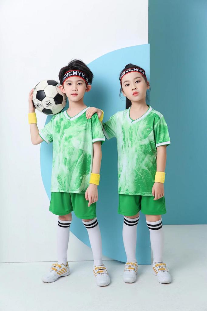 Football Suit Men'S And Women'S College Students Short-Sleeved Sports Adult Children'S Quick-Drying Training Suit Competition Jersey Summer 701