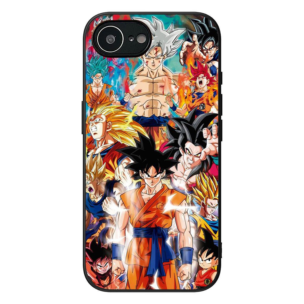 Cover for Apple iPhone 16 15 14 Plus 13 12 Mini 17 Pro Max + ProMax 16E Air 16+ 15+ Coque Phone Case Dragon Gokus Ball Son Gohan