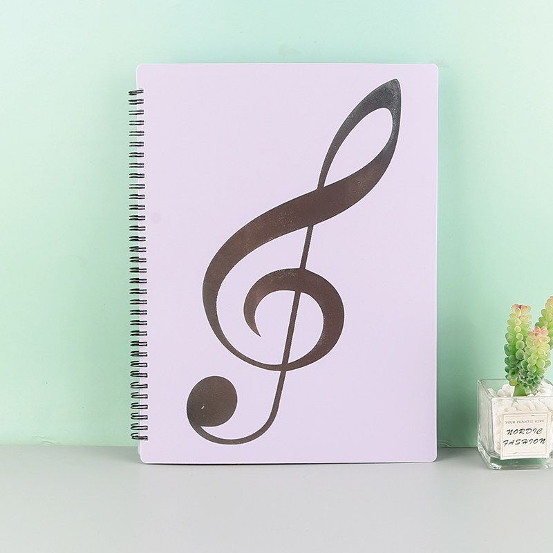 

Non-Reflective 20-Page Piano Music Score Modification Folder Music Score Folder Sheet Music Folder Musical Instrument Music Score Modifiable Folder Purple High Notes [20 Sheets Can Hold 40 Pages]
