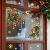 Christmas Birds Branch Window Clings Glass Decals DIY Easy To Peel Xmas Ornament Gift