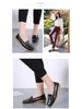 2025 Women's Genuine Leather Cowhide Wedge Heel Shoes - Soft Sole for Middle-Aged & Elderly Moms