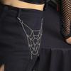 Zinc Zinc Zinc Alloy Spider Web Waist Chain Gothic Tassel Jeans Chain Punk Punk Belt Chain  Male