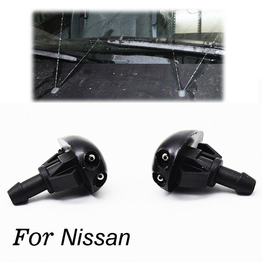 Washer Water Jet Nozzle Windscreen 2 ABS Plastic D40