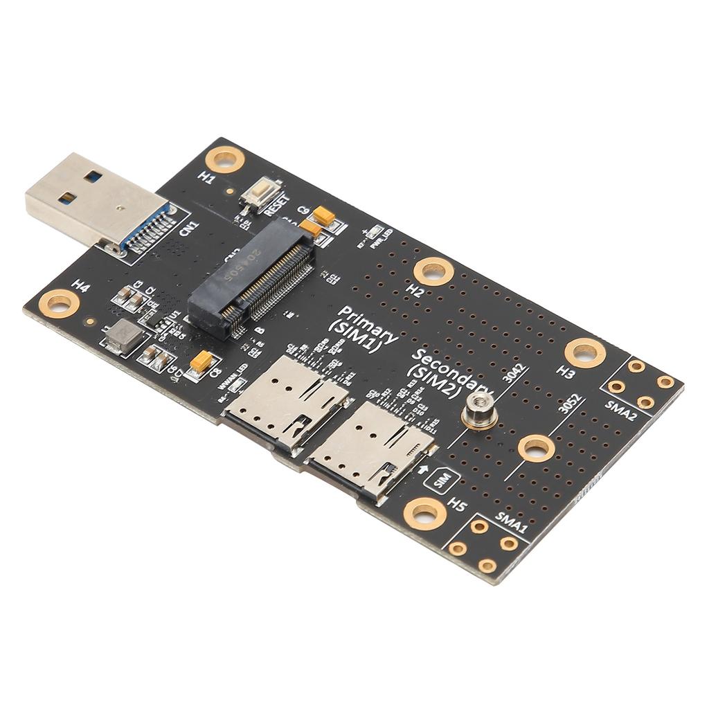 M.2 To USB 3.0 Adapter Push Connector for Dual SIM Card Slot Computer 3G 4G 5G Module