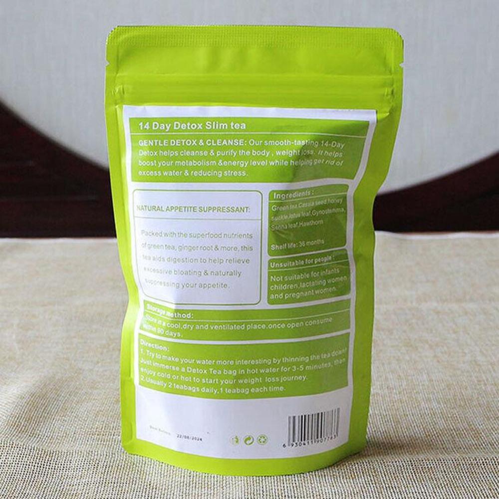 Bio 14-Tage Detox-Tee – Premium Fatburner & Schlankheits-Gewichtsverlust-Mischung