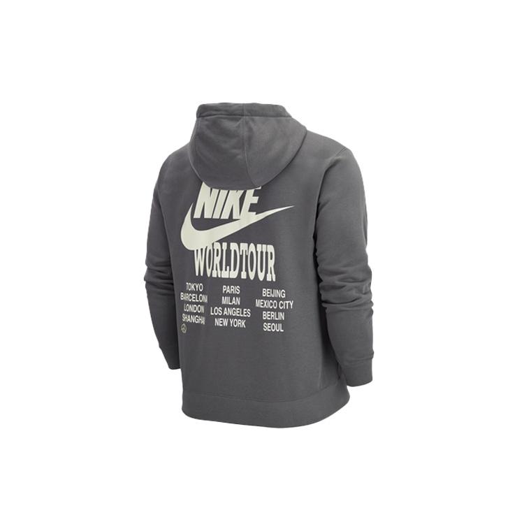 Nike Sportswear NSW Casual Sports Pullover Unisex Gray Men s DV7380-068 S