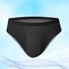Summer Ultra-Thin Ice Silk Sexy Men Briefs Translucent Low-rise Seamless 3D U Convex