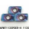 10 шт. APMT1135PDER -H 1135 APKT HRC65° Фрезерна пластина з твердого сплаву для BAP 300R