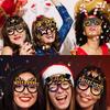 New Year 2026 Paper Eyewear Bundle 8 Pcs Costume Accessory Funny Party Glasses Celebration Decoration Props