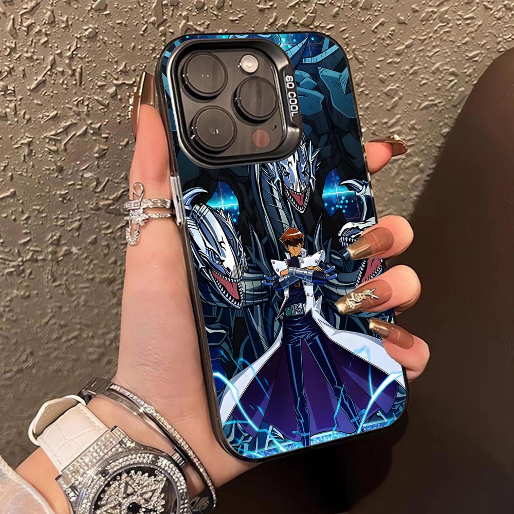 Yugioh Seto Kaiba Phone Case for iPhone 17 16 15 14 13 12 11 X XR XS Air Pro Max Plus Black Colorful Silver Cover