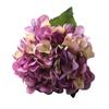 Artificial Hydrangea Flowers Artificial Silk Hydrangea Bouquet with Flexible Stems Realistic Color Transitions Soft Pliable
