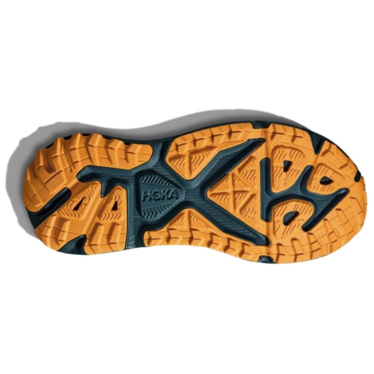 HOKA One One Stinson 7 Bekväma Mångsidiga Slitstarka Låga Löparskor Herr sneakers Grön Orange Gul 1141530-MWL