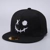 Funny Emoji Baseball Cap Personality Embroidery Hip Hop Flat Brim Shade Cap Batch