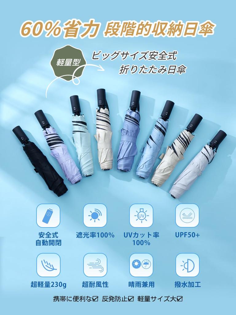 Foldable Parasol with UV Protection and Complete Suitable for Both Sunny and Rainy It Blocks Heat and UV Protects Against and Prevents and Unisex