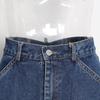 2025 Summer Street Style Denim Skirt: Women's Long Skirt with Unique Personality and Big Pocket Design