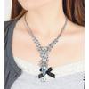High-End European & American Retro Leopard Zircon Necklace: Trendy Daily Wear Jewelry