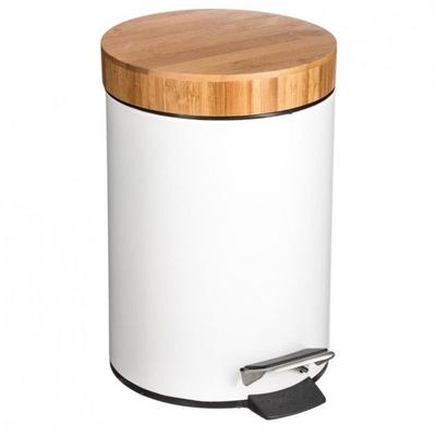 "Natureo" Pedal Bin 3 Liters White Atmosphéra - White - White -