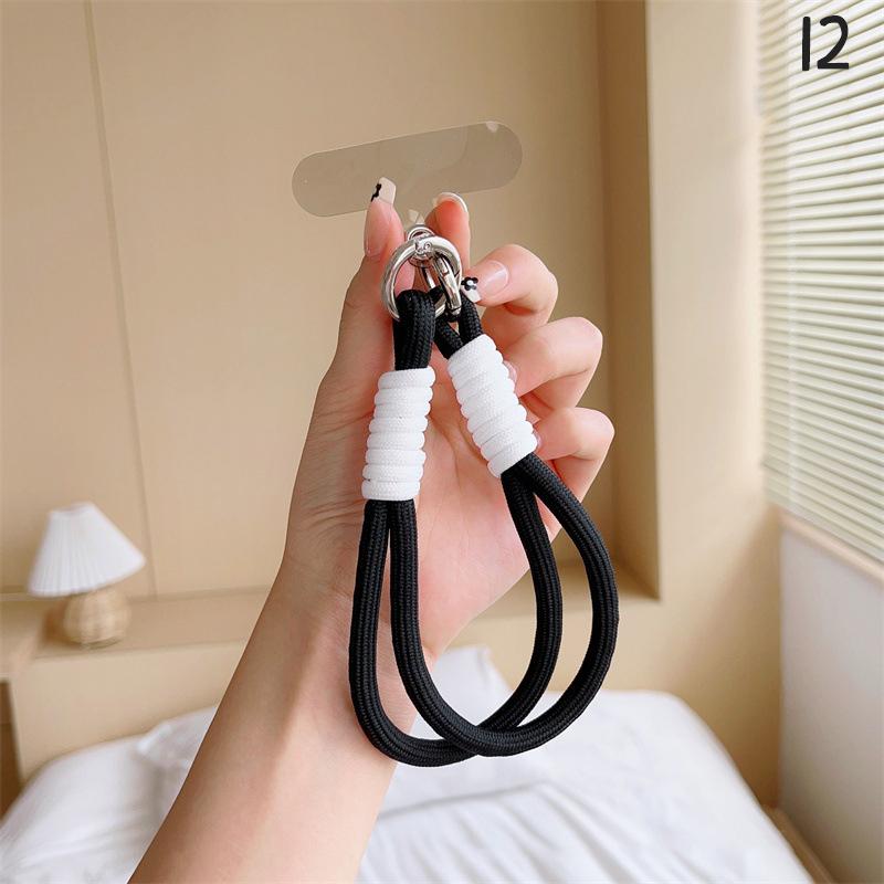 Wrist Strap For Phone Charm Luxury Cell Accessories With Patch Key Lanyards Exquisite Bracelet Telephone Jewelry Rope Keychain