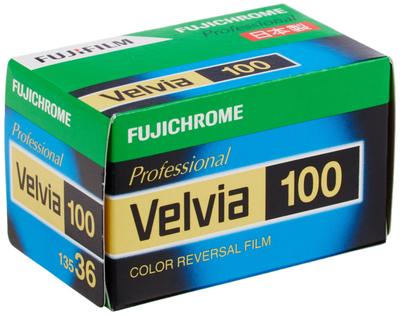 Fujifilm Reversal Film Fujichrome Velvia 100 35mm 36 Exposures 135 VELVIA100 NP 36EX (FUJIFILM) (1 Roll)