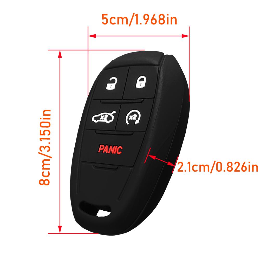 For Alfa For Romeo Giulia Stelvio Mito Giulietta 5 Buttons For Smart Remote Silicone Car Key Fob Cover Accessories