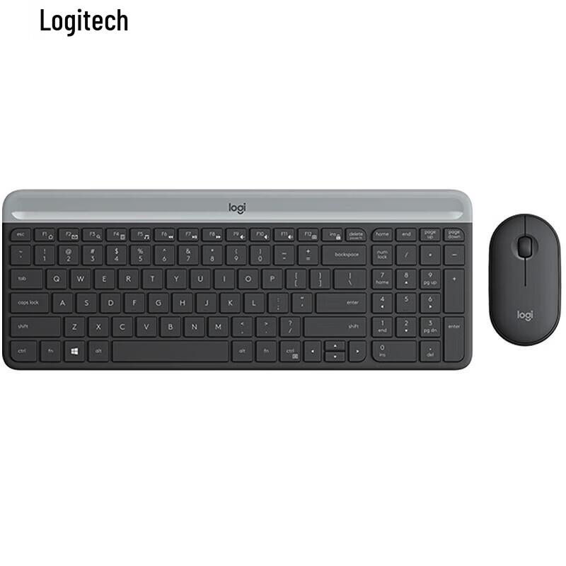 

Logitech MK470 Ultra-Thin Wireless Keyboard and Mouse Combo
