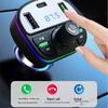 HT Series Car Bluetooth Receiver & FM Transmitter with MP3, Hands-Free Calls, and Fast-Charging Car Charger