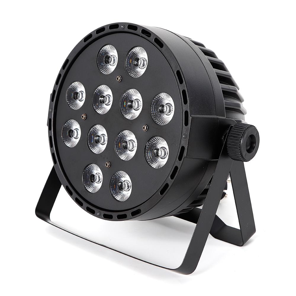 

Stage Light 60W RGBW LED Multiple Control Modes Floor Mounted Suspended Installation Digital Display Screen чорний