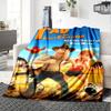 Tad, the Lost Explorer Print Flannel Blanket High Quality Warm Comfortable Cover for All Seasons Perfect for Gifts Home Decor