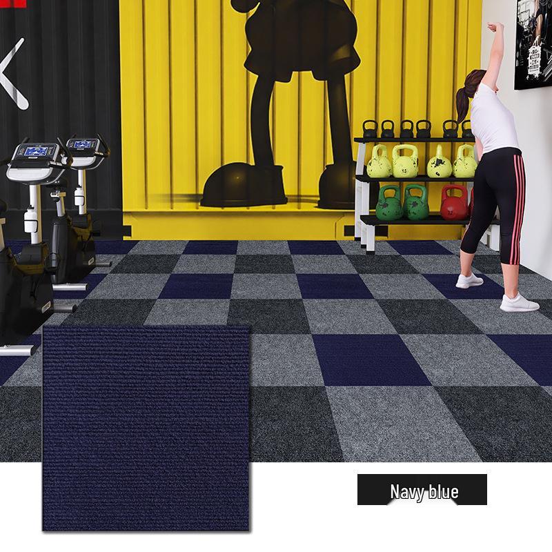 Self-Adhesive Anti-Slip Splicing Floor Mat for Bedroom: Pet-Friendly, Anti-Collision, Commercial Office and Full Coverage Carpet