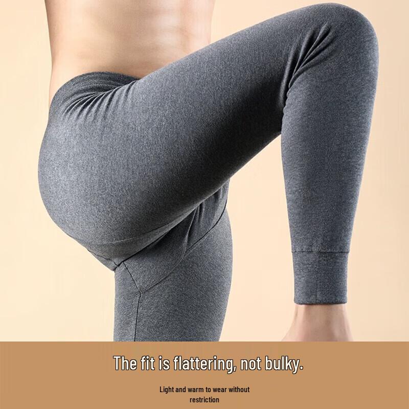 Septwolves Men's Thin 100% Cotton Thermal Underwear Pants