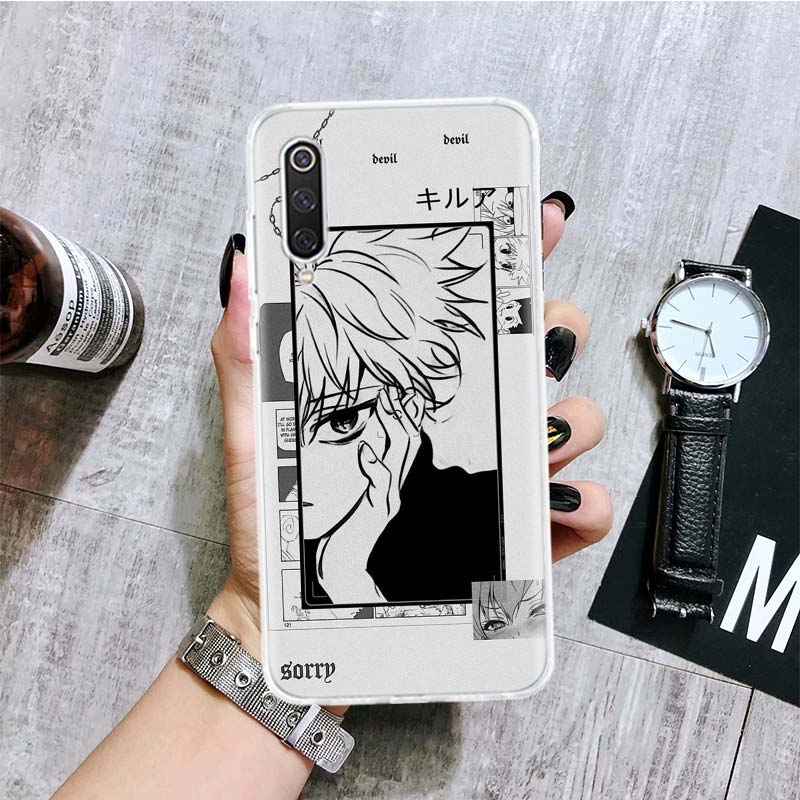 Hunter X Hunter Killua Phone Case For Xiaomi Redmi Note 10 9 8 11 Pro 11T 11S 10S 9S 9A 9C 9T 8T 8A 7 7A 5 Art Pattern Cover