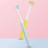 Baby Toothbrush Comfortable Grip U Type Safe Compact Creative Oral Care Tool Durable Three-sided Baby Toothbrush for Bathroom
