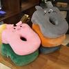 Animal Pattern Plush Nap Pillow Hollow Hole Sleeping Pillow Comfortable Desk Rest Pillow  Students