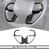 Carbon Fiber Black Steering Wheel Cover Trim Interior For Toyota 4Runner 2025+