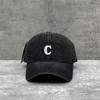 C Letter Denim Baseball Cap Women'S Spring And Summer Ins Style Versatile Casual Cap Men'S Trendy Hat Soft Top