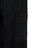 EXCONTAINER Double Knee Carpenter Garment Dyed Pants (Washed Black)