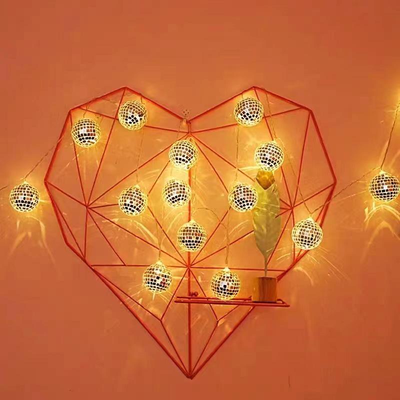 LED Lens Ball String Lights for Festivals & Parties - Disco and Christmas Decorations