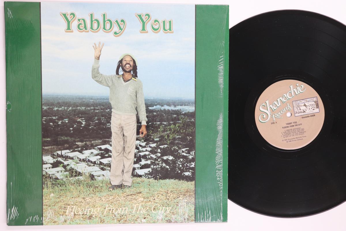 

LP Record YABBY YOU Fleeing From The City SHANACHIE43026 Shanachie 1985 US Reggae Ska Dub Used