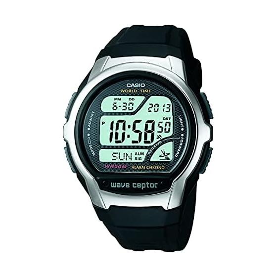 [Casio] Часы CASIO WAVE CEPTOR Радиоуправляемые часы Цифровая модель WV58A-1AV Мужские (черный)